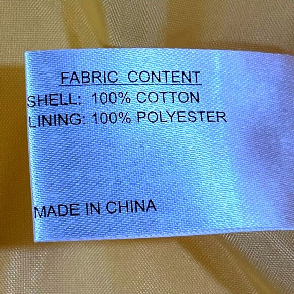 Portrait - Women's Size XS - Yellow TrenchCoat Rain Jacket - Padded Shoulders - Picture 5 of 16